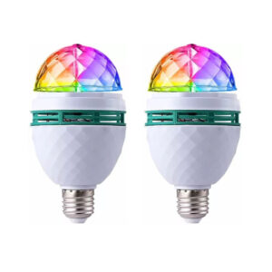 Ofertă 1+1 GRATUIT: Bec Rotativ Cu Multiple Efecte De Lumină, 3W