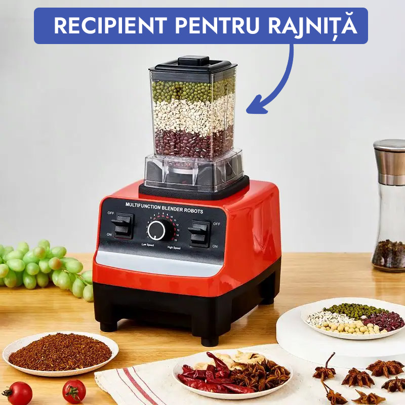 Robot De Bucătărie 2 În 1: Blender + Rajniță - imagine 4